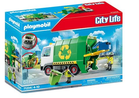 Playmobil Όχημα Συλλογής Ανακυκλούμενων Απορριμάτων (71234)  / Playmobil   