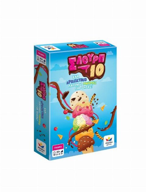  Slurp 10  / Board Games Mattel- Desyllas   
