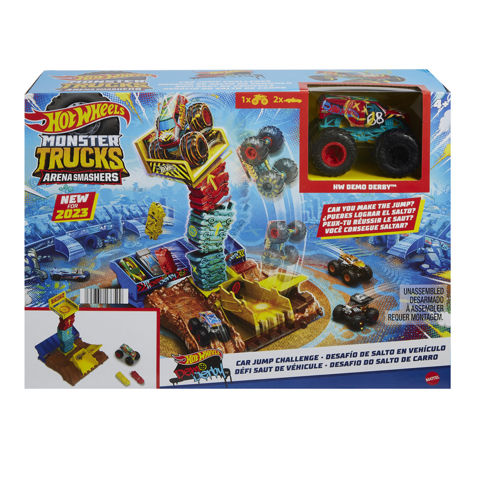 Mattel Hot Wheels Monster Trucks Arena World Μεσαία Σετ HNB94  / Αγόρι   