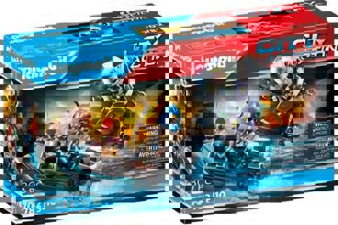 Playmobil Σύλληψη Ληστή Έργων Τέχνης Από Αστυνομικό Jetpack  / Playmobil   