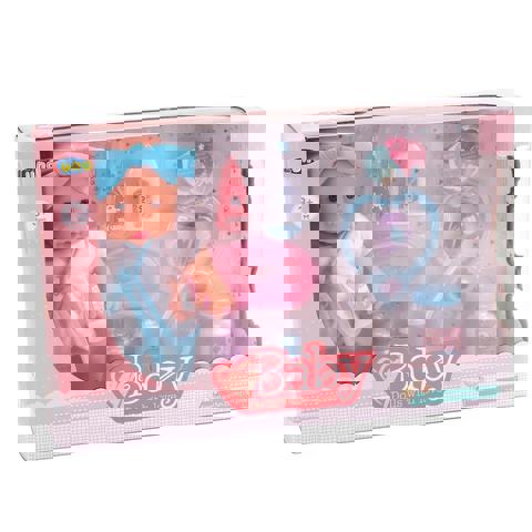 DOLL 25CM WITH FIRST AID SET 35X7.5X23CM LUNA  / Babies-Dolls   