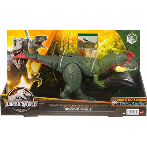 Mattel Jurassic World Dominion Gigantic Tracker Sinotyrannus New Giant Dinosaurs 35cm  / Dinosaurs- Animals   