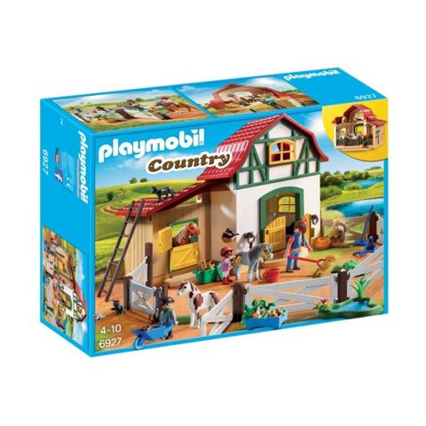 Playmobil Farm With Silo  / Playmobil   