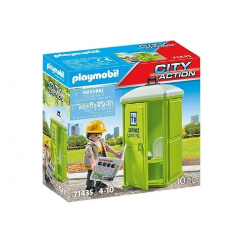 PLAYMOBIL CITY ACTION CHEMICAL TOILET  / Playmobil   
