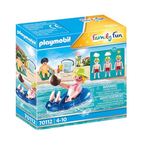 Παραθεριστής με φουσκωτή κουλούρα  / Playmobil   