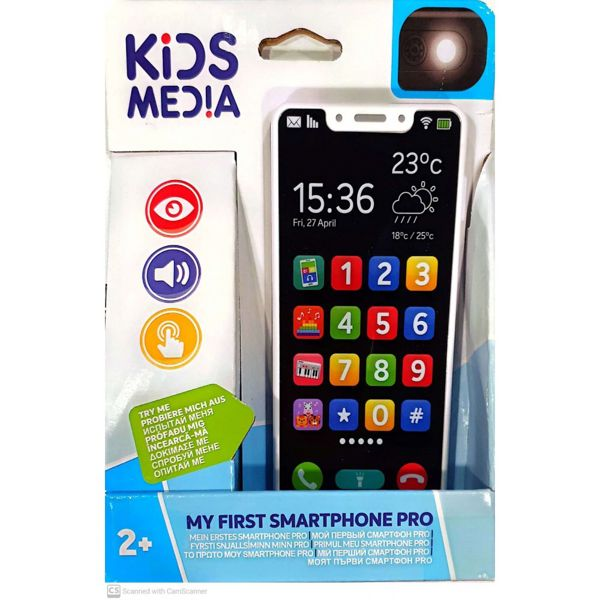 KIDS MEDIA MY FIRST SMARTPHONE WITH LIGHT 