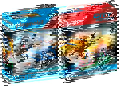 Καταδίωξη λαθρέμπορου από αστυνομικό υδροπλάνο  / Playmobil   