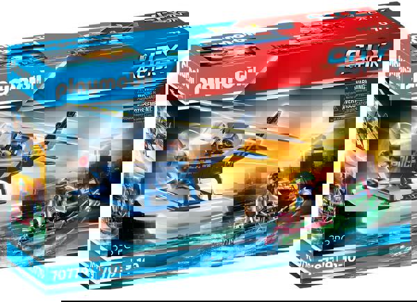 Καταδίωξη λαθρέμπορου από αστυνομικό υδροπλάνο 