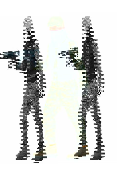 Αποκριάτικη Στολή Κομμάντο Νεκροκεφαλή  / AGORI    