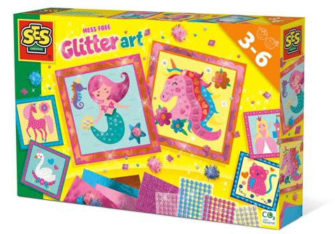 Mess free glitter art  / Other Costructions   