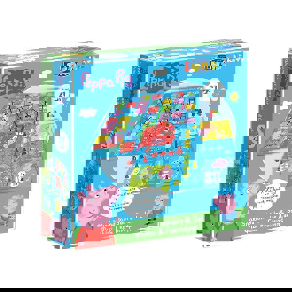  Επιτραπέζιο Παιχνίδι Φιδάκι-Γκρινιάρης Peppa Pig, Luna Toys, 21,5x21,5x5 εκ. 