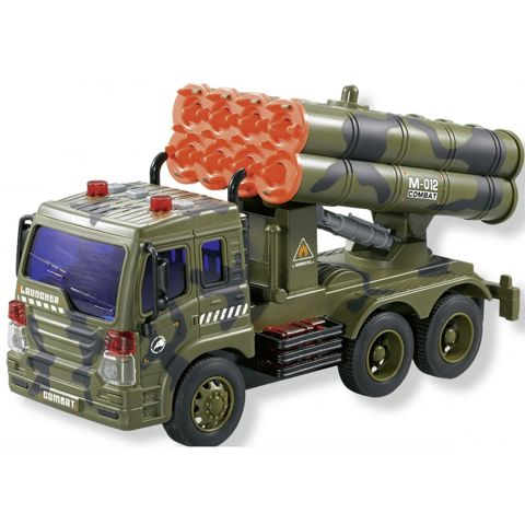 FRICTION MISCELLANEOUS MILITARY VEHICLE WITH LIGHTS AND SOUNDS N 5835  / Cars, motorcycle, trains   
