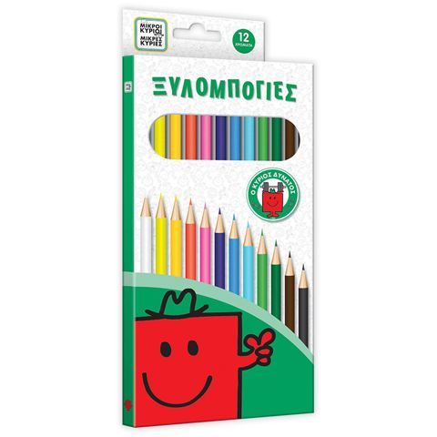 Crayons 12 - The Mighty Lord 2  / Drawing sets- School Supplies   