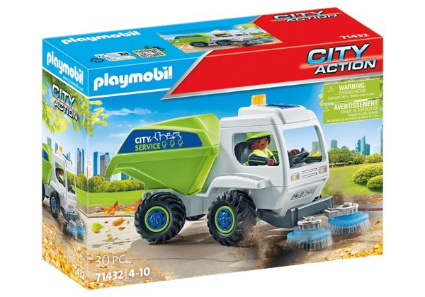 Playmobil Όχημα Καθαρισμού Δρόμων (71432) 