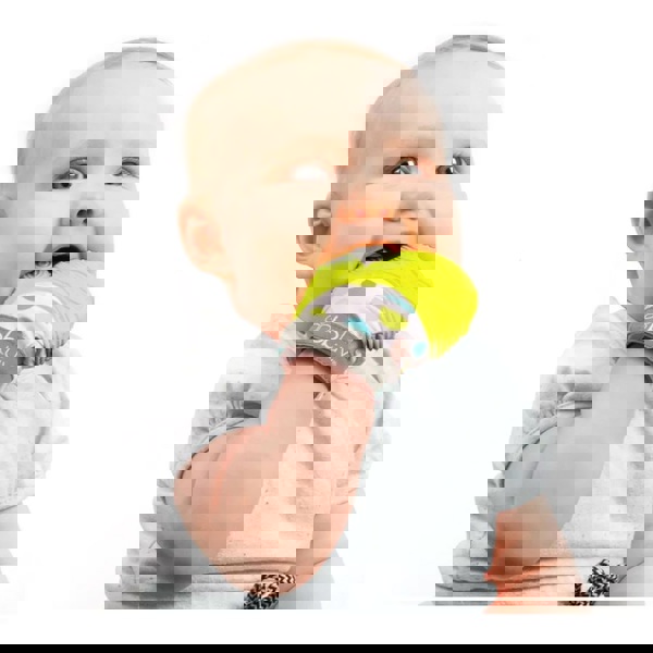 Bblüv Παιδικό Γάντι Οδοντοφυϊας Gluv Χρώμα Lime, 1τμχ 