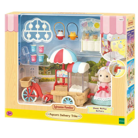 Sylvanian Families: Popcorn Delivery Trike 5653  / Girls   
