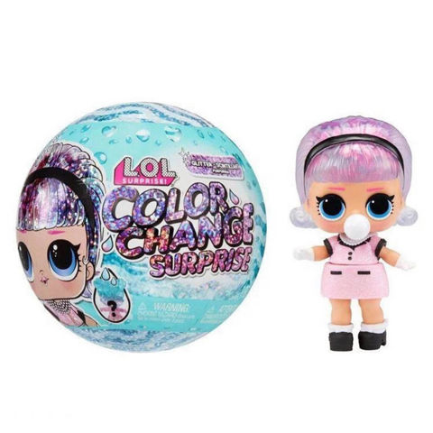 MGA L.O.L. Surprise Glitter Color Change Doll 585299EUC  / Barbie- Fashion Dolls   