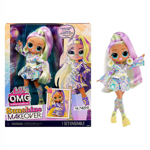MGA L.O.L. Surprise - OMG - Sunshine Makeover - Sunrise 25cm 589433EUC  / Barbie-Κούκλες Μόδας   