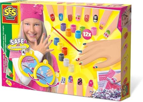 SES Creative 14975 Decorate Your Nails, Mixed  / Girls   