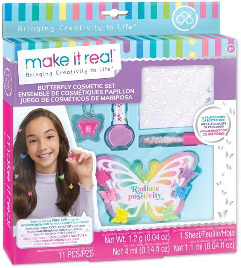 Make it Real - Beauty | Butterfly Dreams Cosmetic Set  / Jewelry Make it Real   