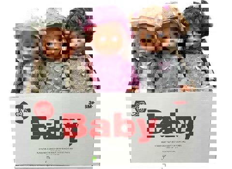 Doll with sound 35 cm  / Babies-Dolls   