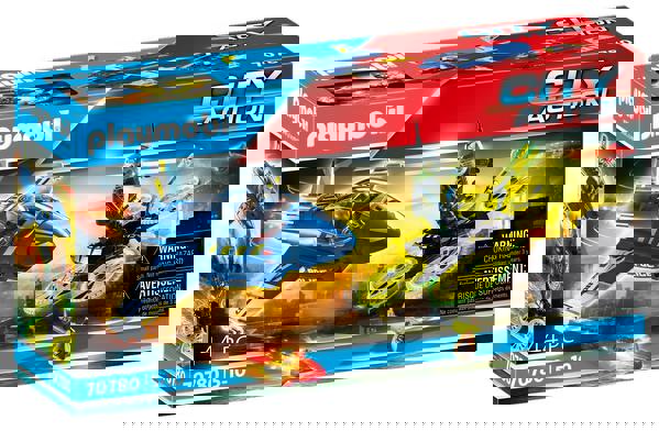 Playmobil Drone Chase By Police Jet  