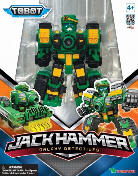 Tobot Galaxy Detectives | Jackhammer  / Ro9bots, transformers   