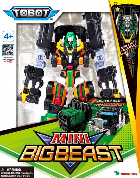 Tobot Galaxy Detectives | Mini Big Beast  / Ro9bots, transformers   