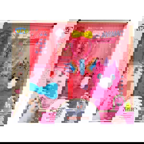 ANIMAL SET WITH BAG LUNA 24.5X8X21EC 