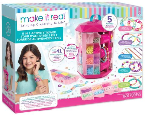Make it Real - Jewellery | 5 in 1 Activity Power  / Beauty Sets- Jewelry   