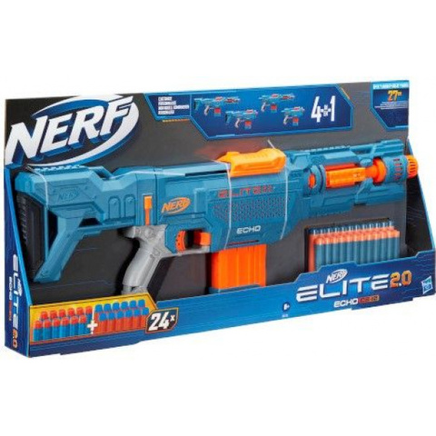 Hasbro Nerf Elite 2.0 Echo Cs-10 Launcher With 24 Arrows E9533  / Nerf, Guns, Swords   