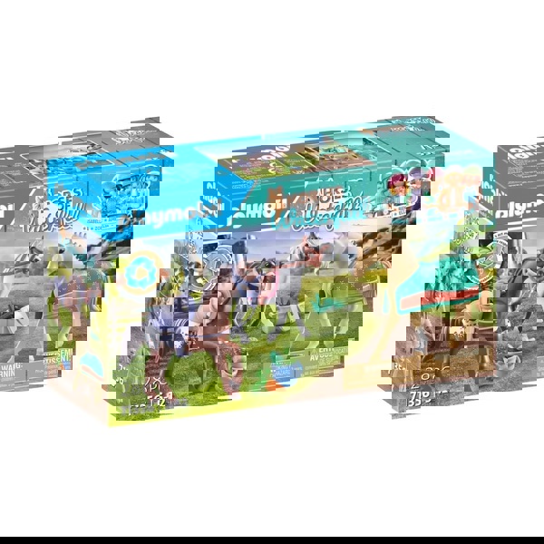 Τρία άλογα με αξεσουάρ 