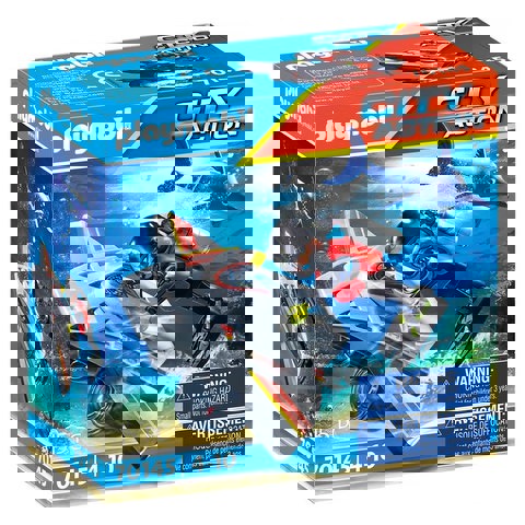 Playmobil Επιχείρηση Διάσωσης Με Καταδυτικό Scooter  / Playmobil   