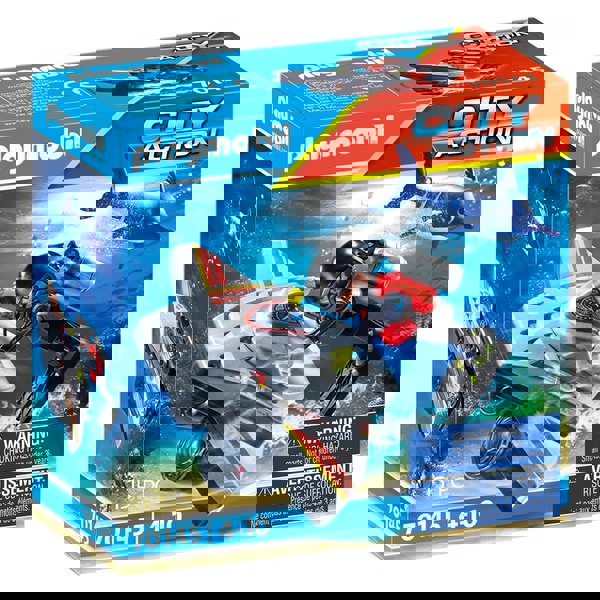 Playmobil Επιχείρηση Διάσωσης Με Καταδυτικό Scooter 