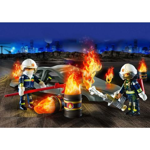 Playmobil City Action Starter Pack Άσκηση Πυροσβεστικής (70907)  / Playmobil   