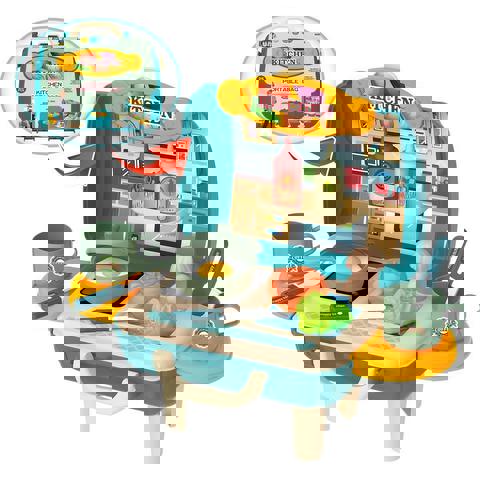 KITCHEN BAG 25PCS BLUE LUNA 23X9X19.5EC  / Kitchen-House items   