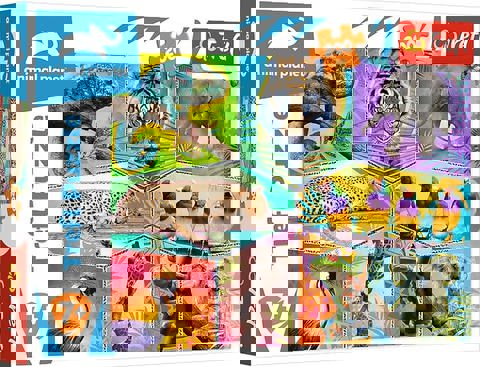 Trefl 13280 Exotic World 200 Teile, für Kinder ab 7 Jahren Puzzle Pieces, Exotisch Welt  / Constructions   