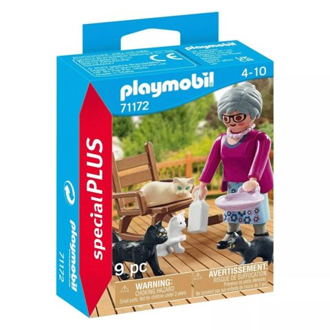 Playmobil Γιαγιά με γατάκια (71172)  / Playmobil   