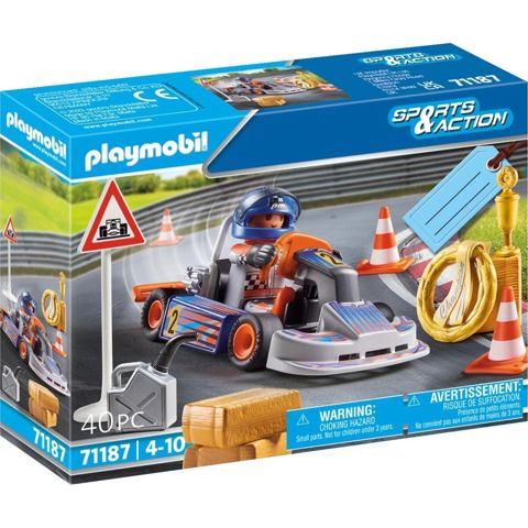Playmobil Sports And Action Gift Set Go-Kart Race  / Playmobil   