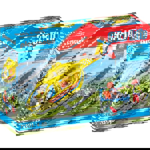 Playmobil City Life Ελικόπτερο Πρώτων Βοηθειών 