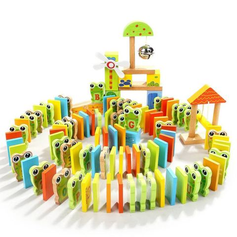 Frog Domino  / Wooden Toys   