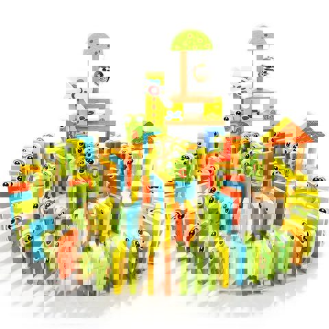 Frog Domino  / Wooden Toys   