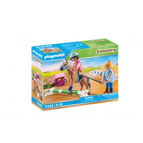 Riding horse training  / Playmobil   