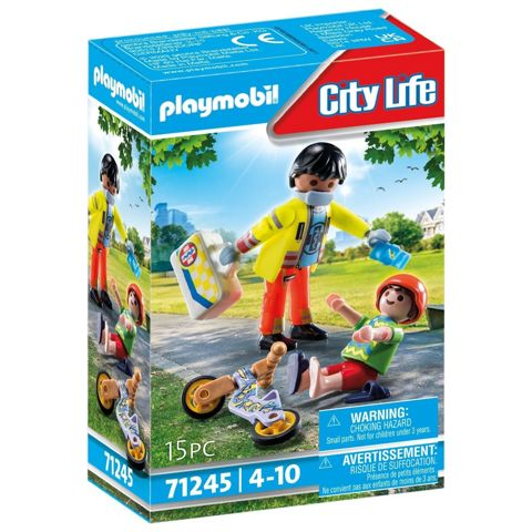 Playmobil City Life Lifeguard And Child  / Playmobil   