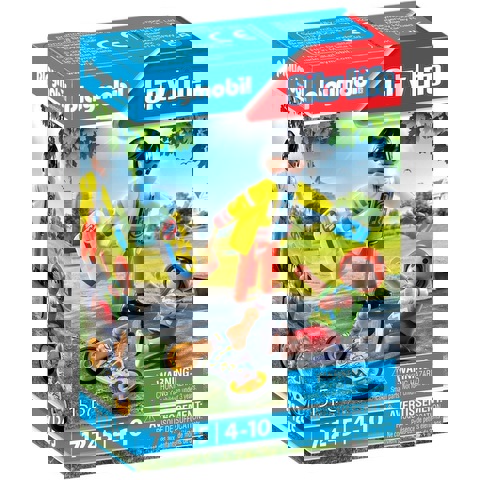 Playmobil City Life Διασώστης Και Παιδάκι  / Playmobil   