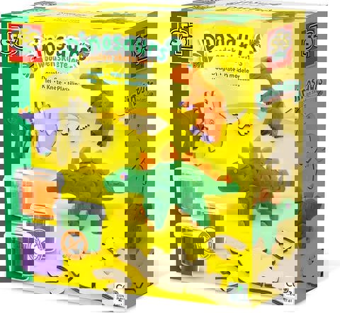 SES 00418 Modelling Dinesaur Wooden Skeleton Various Colours  / Other Costructions   