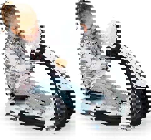 Smoby - V8 Driver Space - Children's Driving Simulator - Spatial Festoon - Electronic Steering Wheel - Sound and Light - 370217  / Αγόρι   