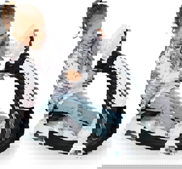 Smoby - V8 Driver Space - Children's Driving Simulator - Spatial Festoon - Electronic Steering Wheel - Sound and Light - 370217 