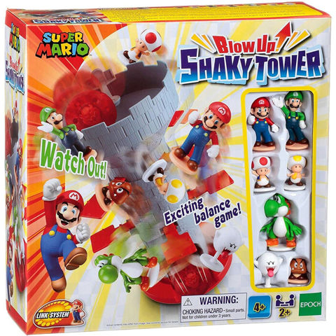 Epoch Επιτραπέζιο Super Mario Blow Up! Shaky Tower 7356  / Επιτραπέζια-Εκπαιδευτικά   