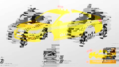 BW F/P Taxi 1:16 23cm  / Αγόρι Αμάξια-Μηχανές-Τρένα-Τανκς-αεροπλανα-ελικοπτερα   